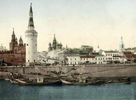 Раскрашенная фотография. 1890 — 1910-е. Кадр 2