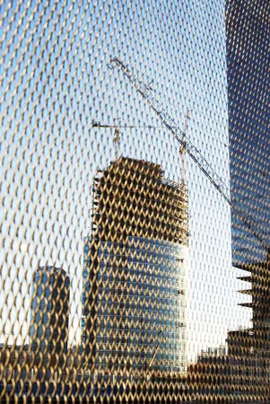 Construction of Moscow-City. Кадр 1