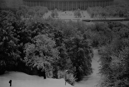 Moscow. Black-and-white series. Кадр 5