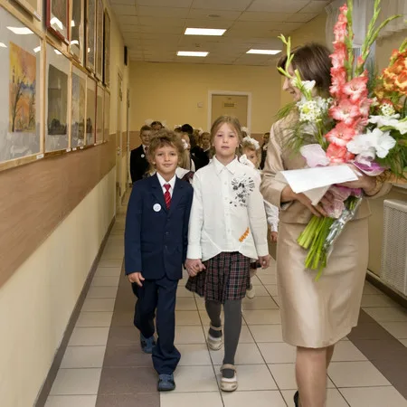 The first autumn day. Кадр 11