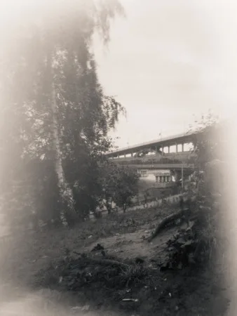 Subway bridge “Vorobievy Gory”. Кадр 8