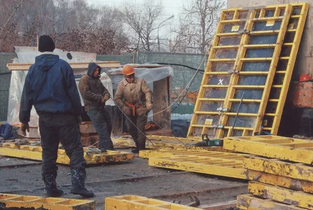 From life of Moscow buildings. Кадр 6