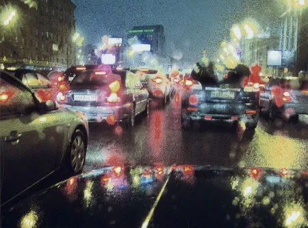 Traffic jam. Кадр 6