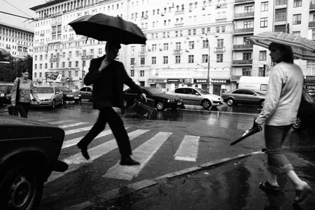 Rain. Kurskaya station. Кадр 10