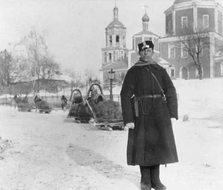 From a history of the Moscow militia. Кадр 4
