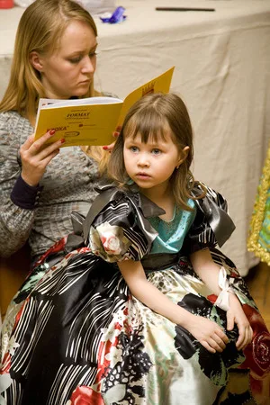 Best child model - backstage. Кадр 6