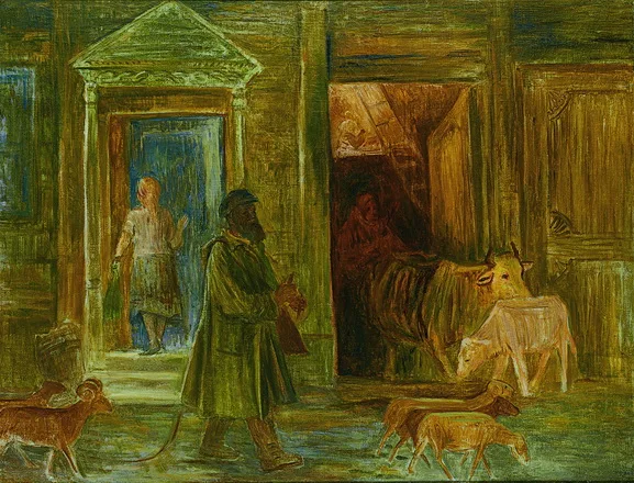 Поставангард. Русская живопись и графика из собрания ЮниКредит Банка и частных коллекций. Кадр 5