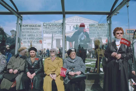 The faces in time. Кадр 3