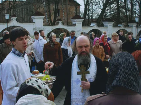 Easter. Preobrazhenskaya church. Кадр 4