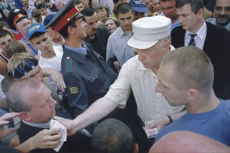 The meeting against a canceling of the privileges. Кадр 8