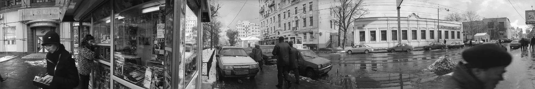The Moscow panorama. Кадр 1