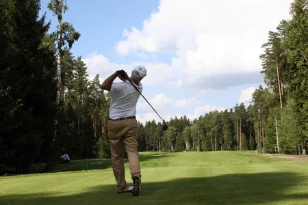 Report on golf. Кадр 7