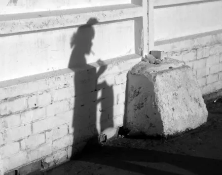 Playing with a shadow. Кадр 7