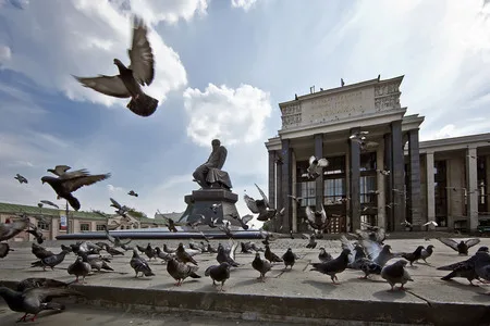 Moscow. Fly through time. Кадр 2