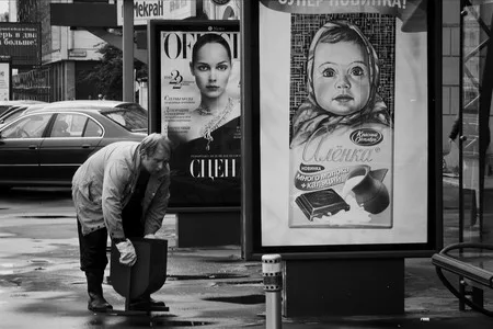 The scence of Moscow. Кадр 8