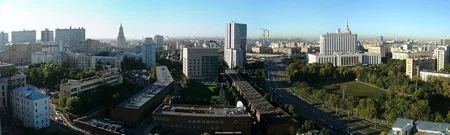 Moscow panoramas. Кадр 1