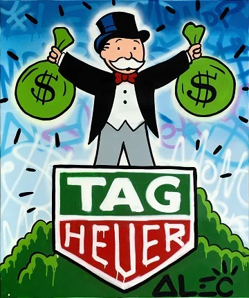 Alec Monopoly x TAG Heuer. Кадр 4