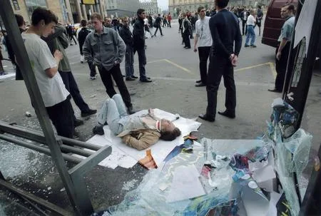 Moscow on June, 9. Кадр 3