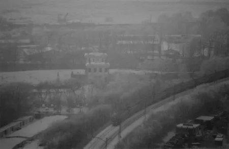Moscow from the thirty third floor. Кадр 17
