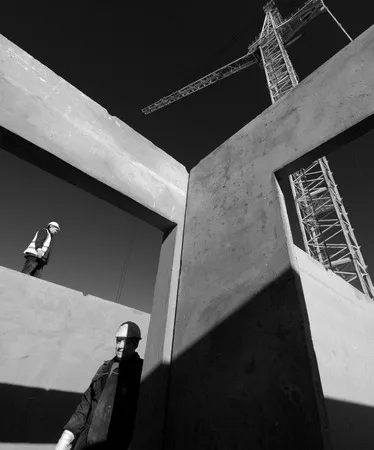 Building of Marfino district. Кадр 5