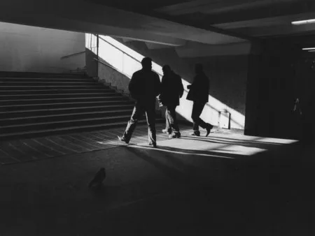 Following a shadow. Кадр 3