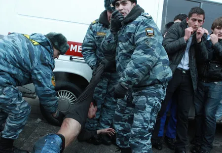 Manejnaya square. December 11 2010. Кадр 6
