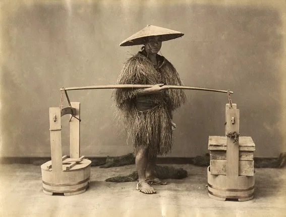 Старинная японская фотография. Кадр 8