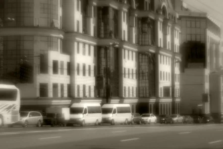 I step through Moscow. Кадр 1