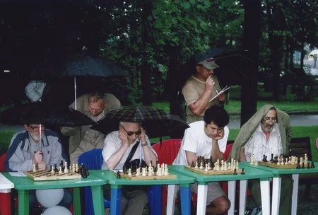 Seance of master Evgenie Gika in Luzhniki. Кадр 8