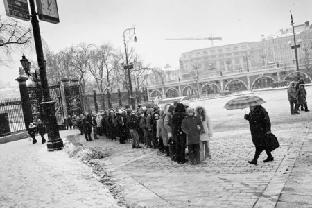 Moscow. First snow. Кадр 13