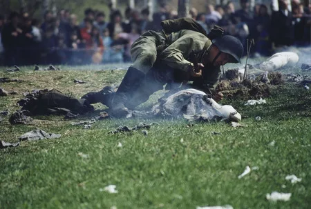 Remeber forever. Moscow military-historical club. May 9th 2003.. Кадр 1