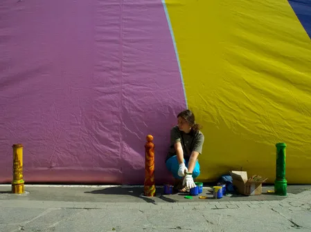 Festival of color. Кадр 1