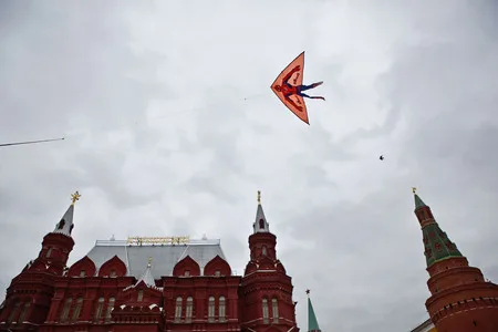 Moscow. Fly through time. Кадр 3
