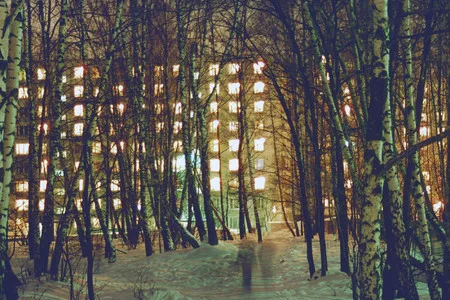 The shining of the night. Кадр 5