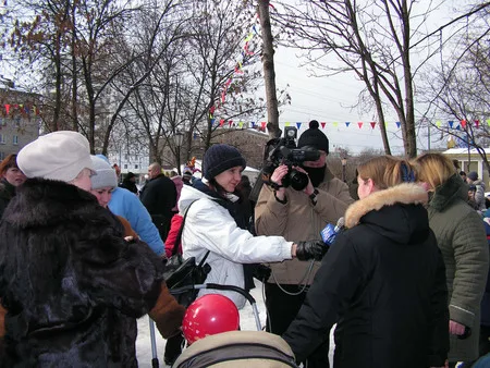 Pancake week in Koptevo. Кадр 11