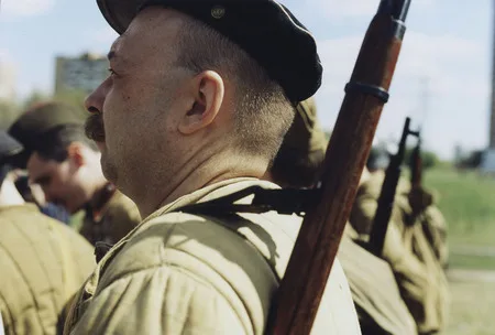 Remeber forever. Moscow military-historical club. May 9th 2003.. Кадр 10