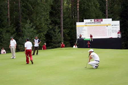 Report on golf. Кадр 10