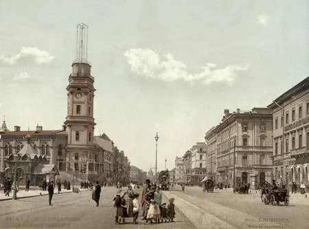 Раскрашенная фотография. 1890 — 1910-е. Кадр 4