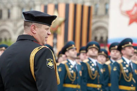 Moscow. Parade. Кадр 2