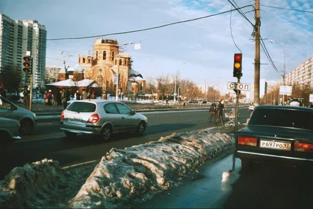 Moscow is under construction, reconstructed and has a good time. Кадр 2