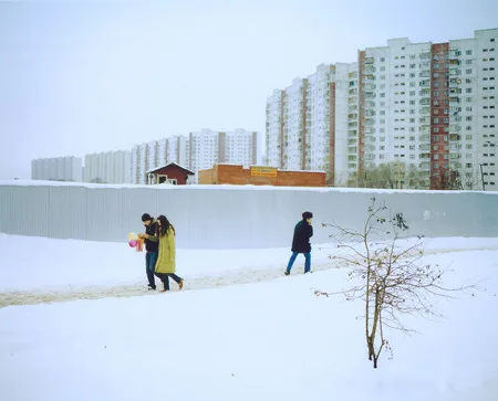 City line. On the skirts of Moscow. Кадр 1