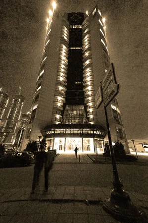Evening meetings near Bagrationovsky bridge. Кадр 1
