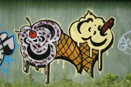 City graffiti. Кадр 5