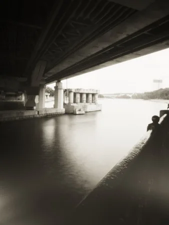 Subway bridge “Vorobievy Gory”. Кадр 3