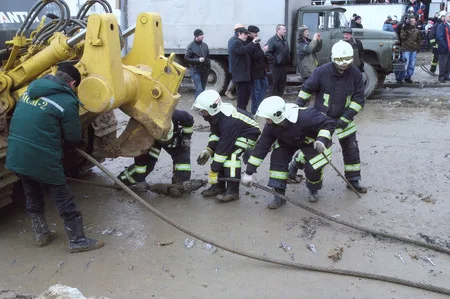 Failure of the ground in Yuzhnoye Butovo. Кадр 6