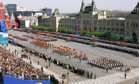 Parade of the Victory Day. Кадр 1