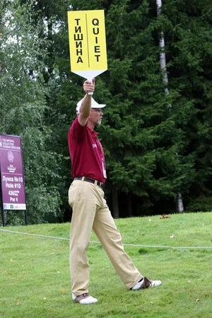 Report on golf. Кадр 2