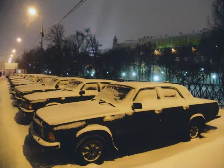 Moscow, Center, Snow. Кадр 3