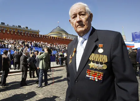 Parade of the Victory Day. Кадр 6