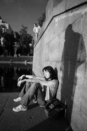 Walks in jazz style. Кадр 5